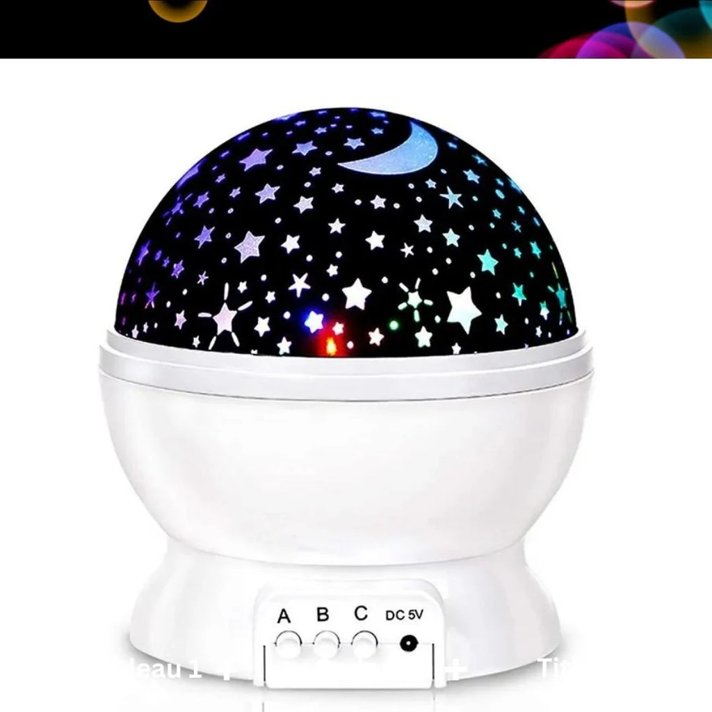 🌌✨Roterende stjerneprojektor – Perfekt gave til barn og stjerneelskere!