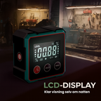 🚨 Siste sjanse! 2-i-1 digital vinkelmåler og laservater – 40 % rabatt! 🔧📏