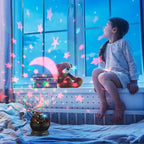 🌌✨Roterende stjerneprojektor – Perfekt gave til barn og stjerneelskere!