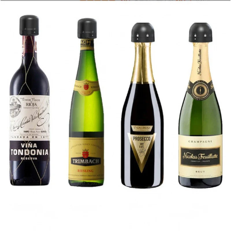 🍾🍷 Champagne- og vinkork – Hold drikken din frisk! 【Kjøp 1 få 2 gratis】