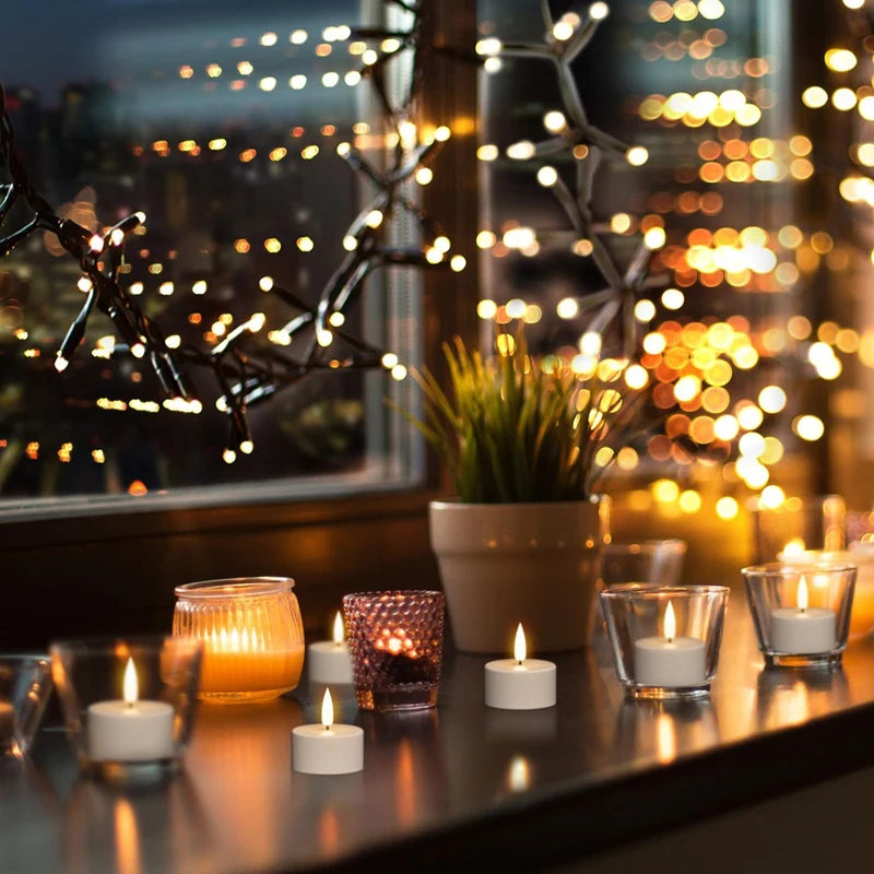 🕯️✨ LED-värmeljus – Skapa varm och mysig stämning varje dag ✨