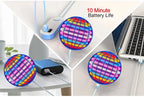 ✨🛸 Flygende magisk ball – LED-drone med boomerang og neonlys!