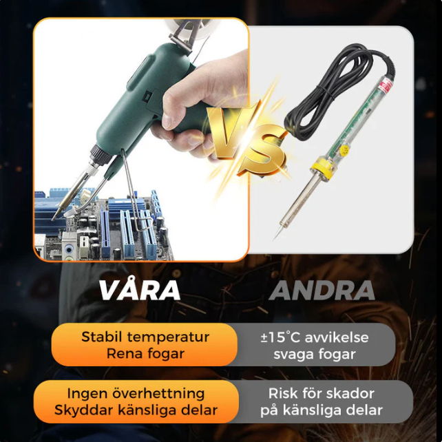 🔥Multifunksjonell mini håndholdt elektrisk loddebolt🔧🎯