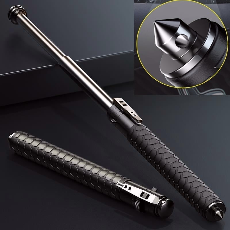 ✨ Laglig Premium Självförsvarsstav i Metall 💎💪