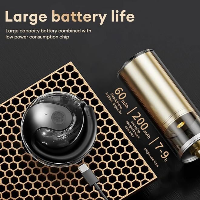 🔥 Trådløse Bluetooth-hodetelefoner – Krystallklar lyd og superkomfort! 🎧✨ 