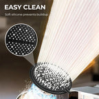 🔥 Høytrykksdusj med justerbar stråle – 15 cm panel og 8 posisjoner for den ultimate dusjopplevelsen! 🚿✨