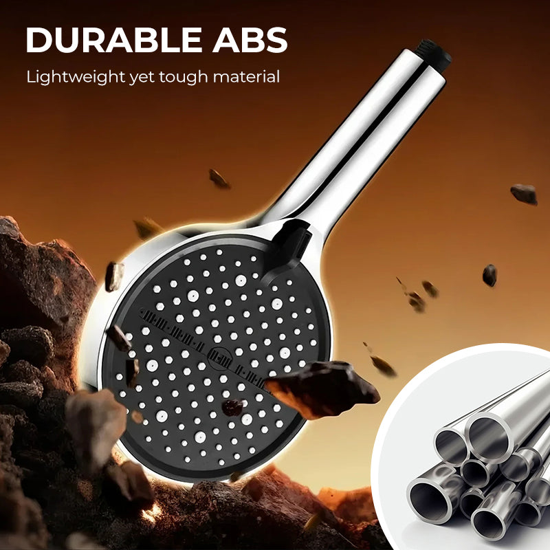 🔥 Høytrykksdusj med justerbar stråle – 15 cm panel og 8 posisjoner for den ultimate dusjopplevelsen! 🚿✨