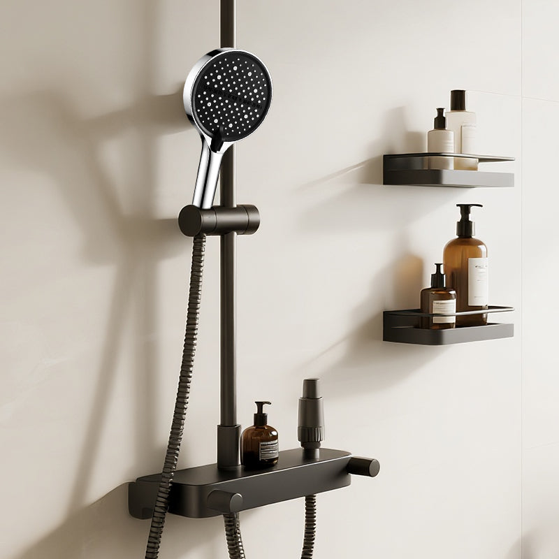 🔥 Høytrykksdusj med justerbar stråle – 15 cm panel og 8 posisjoner for den ultimate dusjopplevelsen! 🚿✨