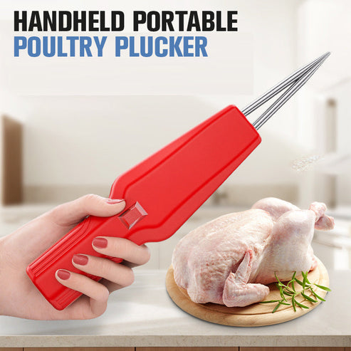 🪶🪶Håndholdt bærbar plukkemaskin for fjærkre