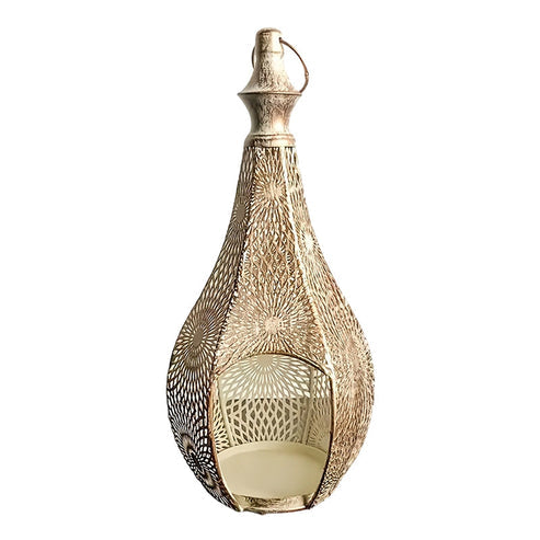 🕯️✨Hålformad metallljusstake