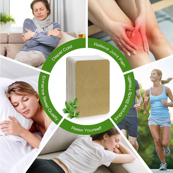 ⏳Tidsbegrenset tilbud⏰ Ingefærplaster – Naturlig varmeterapi for smerter og stivhet | Fest der det gjør vondt! 💆‍♀️