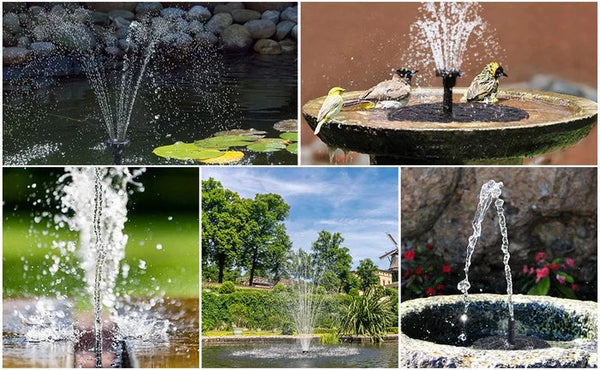 🌞Ny ankomst 50 % RABATT!⛲Kompakt solcelledrevet fuglefontenepumpe – Hold hagen din levende!🏖️